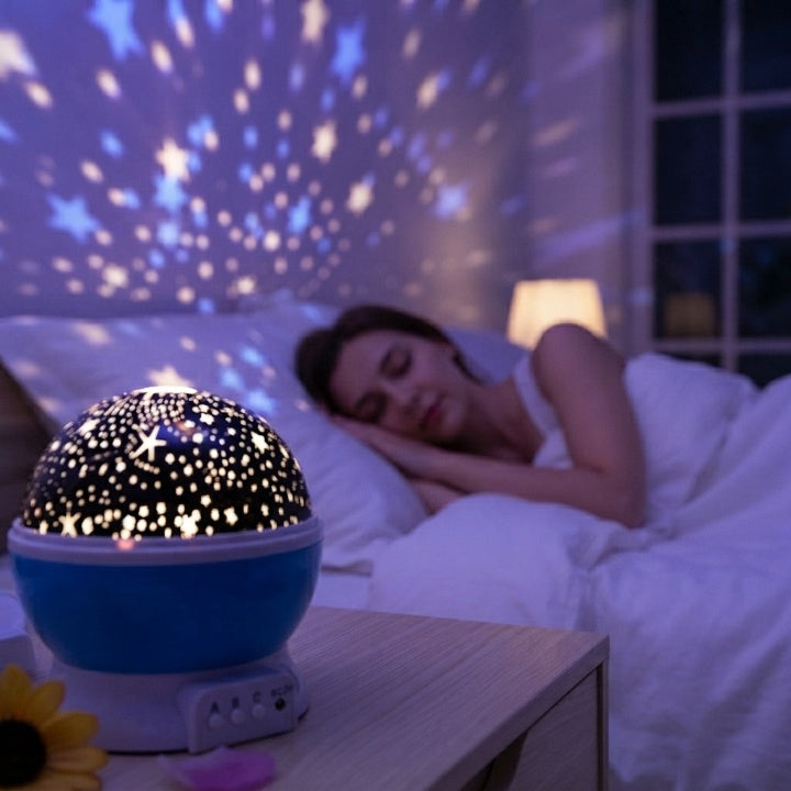 Star Projector Night Lamp