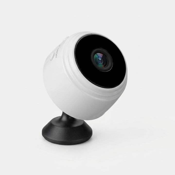 WiFi Mini Überwachungskamera 1080P mit Magnethalterung & Bewegungsalarm, Ø 4,3 × 2,5 cm