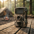 Wild camera with night vision function and motion detector
