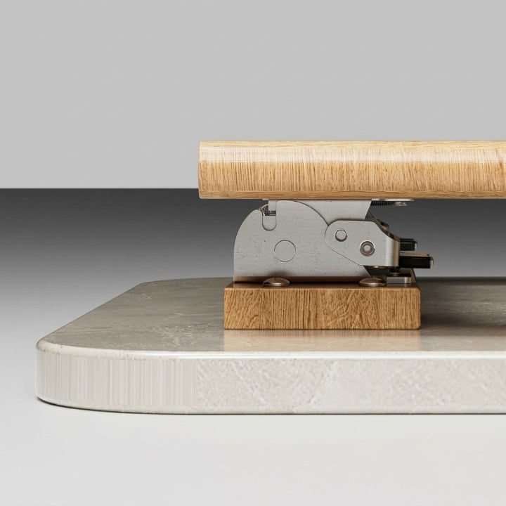 Heavy-duty folding bracket for table legs, 2 pieces, self-locking, up to 225 kg