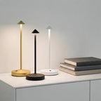 LED-Tischleuchte kabellos mit dimmbarem Licht