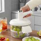 Elektrischer Obstschäler und Mixer 2-in-1