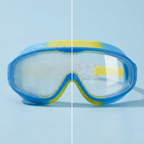 Anti-fog swimming goggles with earplugs - set of 2