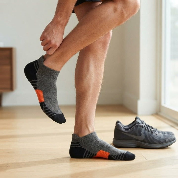 Herren Sneaker Socken 8er-Set – Atmungsaktiv und komfortabel