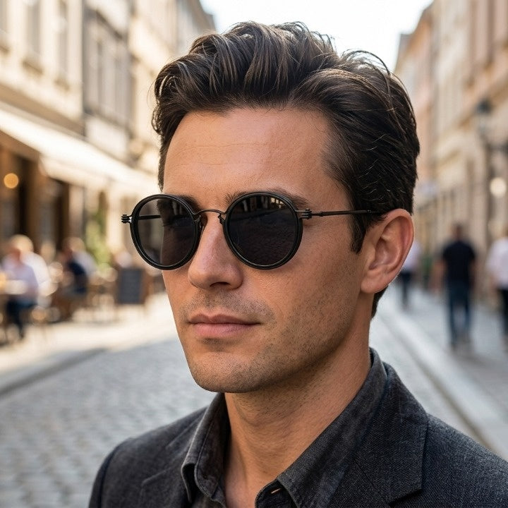 Sonnenbrille Metall polarisiert mit UV400 Schutz