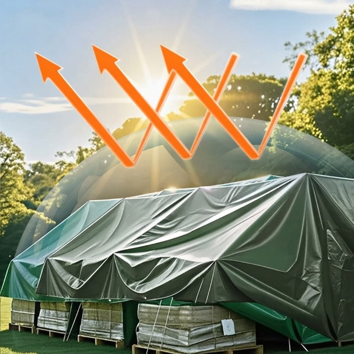 Abdeckplane Wasserdicht mit UV-Schutz – Reißfest & Faltbar