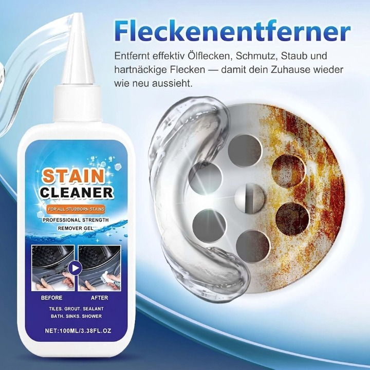 Mold remover gel with brush — No scrubbing, deep action, 100 ml