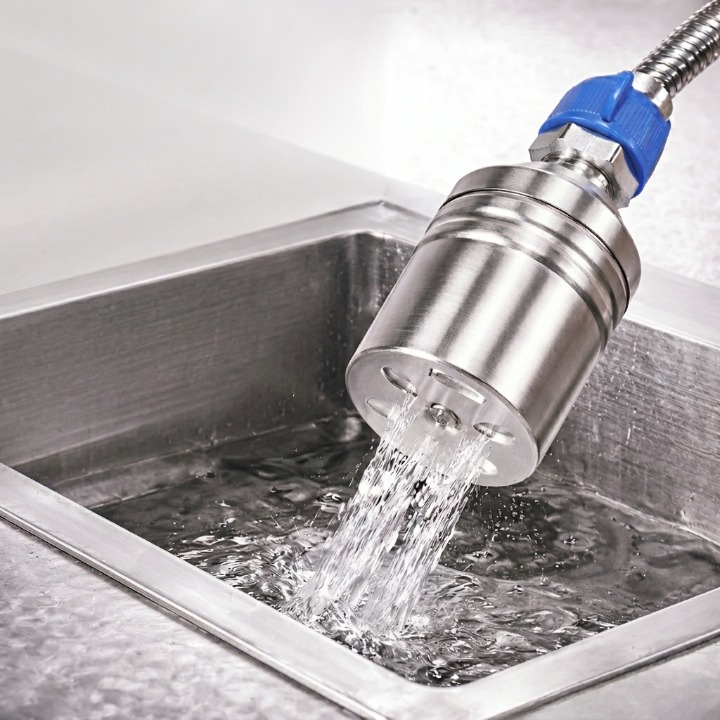 Automatic float valve – stainless steel, without electricity