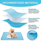 Kühlmatte Hund – Selbstkühlend, Waschbar, Größen XS bis 2XL