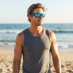 Polarized sports sunglasses with UV400 protection, lightweight and glare-free, 6 colors - for outdoor activities, cycling and the beach