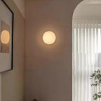 Wandlampe Glas rund mit G9-Fassung – Moderne Kugelform