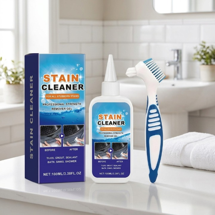 Mold remover gel with brush — No scrubbing, deep action, 100 ml