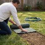 Organic Lawn Seed Mat Double Pack – Just Roll Out, Water, and Grow