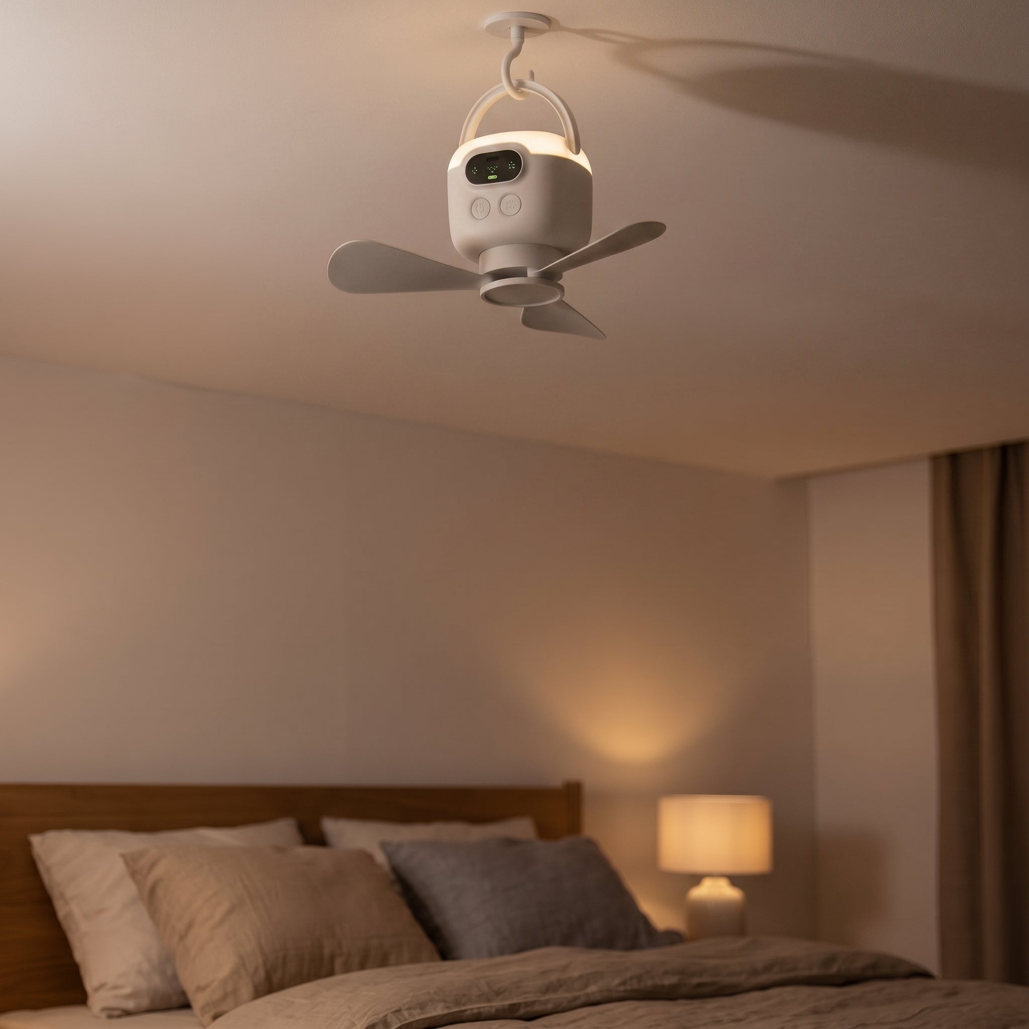 Deckenventilator mit LED-Licht und Fernbedienung