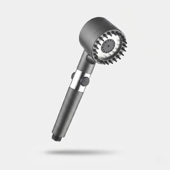 Metal showerhead with 9-layer filter, water pressure +200%