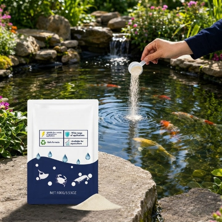 Teichklärer mit Biologischer Doppelformel – 2er-Set, für klares, gesundes Teichwasser