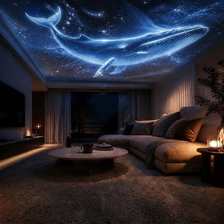 Galaxy Projektor mit Nachtlicht – 2-in-1 LED Sternenhimmel