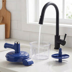 Elektrischer Obstschäler und Mixer 2-in-1