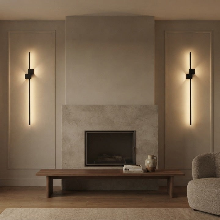 LED-Wandleuchte mit linearer Lichtführung – Modernes Design