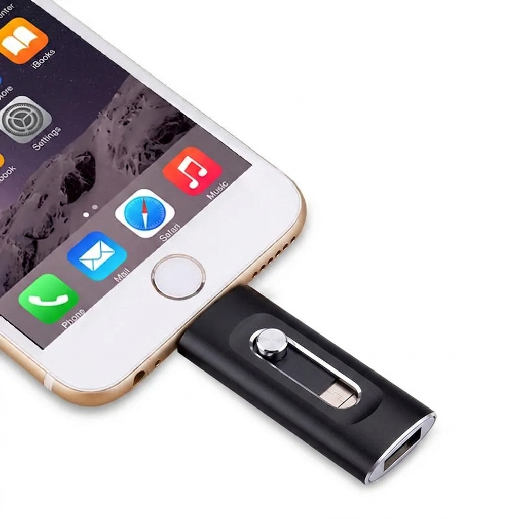 3-in-1 USB Drive — More Storage for iPhone, Android & PC