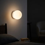 Glass wall lamp round with G9 socket – Modern spherical shape