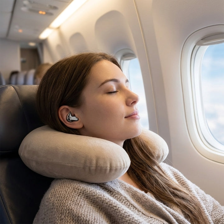 In-Ear Sleep Headphones with Noise Cancellation