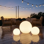 LED-Kugelleuchte Farbwechsel wasserdicht – IP65, 16 Farben, USB aufladbar