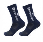 Sportsocken mit Silikon-Grip und Baumwoll-Spandex