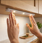 LED-Schrankleuchte Kabellos – Bewegungsmelder, 3 Lichtfarben, magnetisch, 20 & 40 cm