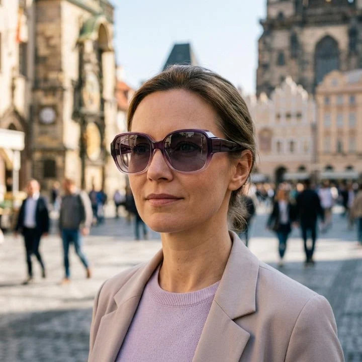 Polarisierte Überbrille mit UV-Schutz, Polycarbonat, passt über die Brille