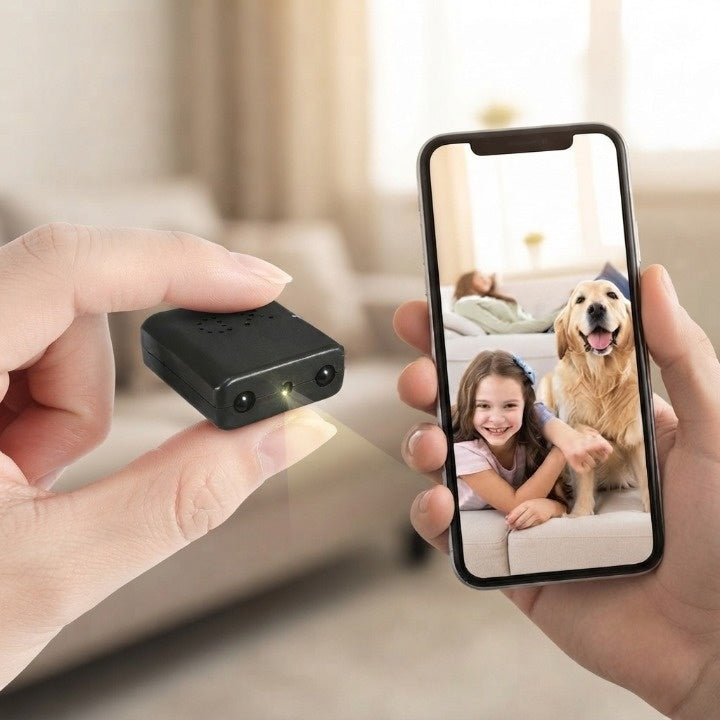 Hidden Mini Camera 1080P HD – Night Vision & Motion Detection