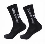 Sportsocken mit Silikon-Grip und Baumwoll-Spandex