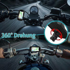 Wasserdichte Fahrrad Handyhalterung – 360° drehbar, Touchscreen-kompatibel, 4,5–6,4 Zoll