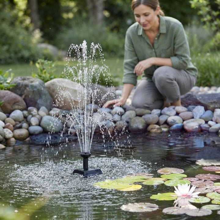 Versatile Garden Fountain Pump – Quiet Operation & Atmospheric Water Effects