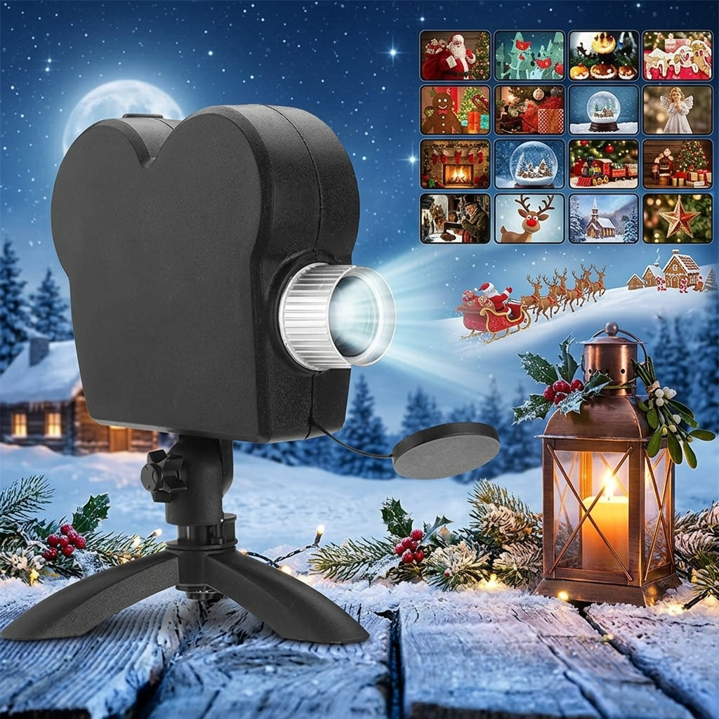 Projektor für Gruselszenen mit 12 Videos