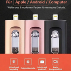 3-in-1 USB-Stick — Mehr Speicher für iPhone, Android & PC