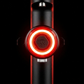 Bicycle rear light with intelligent brake sensor