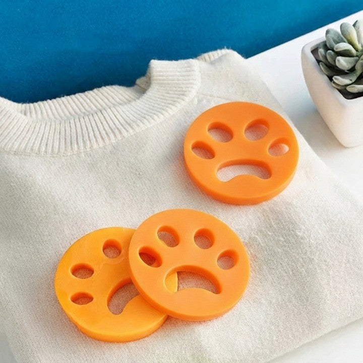 Haarentferner für Waschmaschine – Tierhaar-Silikon-Discs im 4er-Set