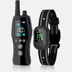 Hundehalsband mit Fernbedienung, Ansage & Vibration, 2000 m, IP67