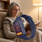 Senior smartwatch with fall detection & SOS call – 4G, GPS & IP67