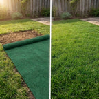 Organic Lawn Seed Mat Double Pack – Just Roll Out, Water, and Grow
