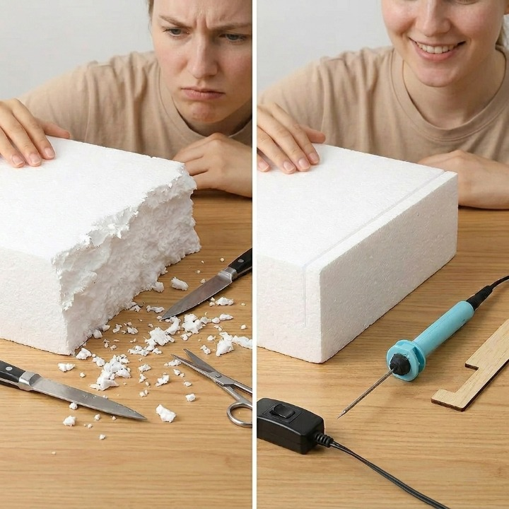 Electric Foam Cutter — Precise Cuts, 5 Wire Lengths