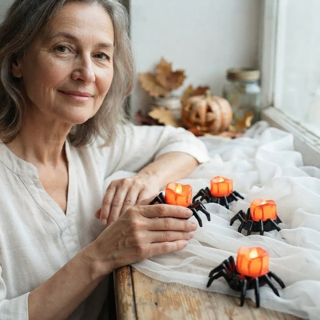 4 Gründe, warum diese Spinnenlichter jede Halloween-Deko aufwerten