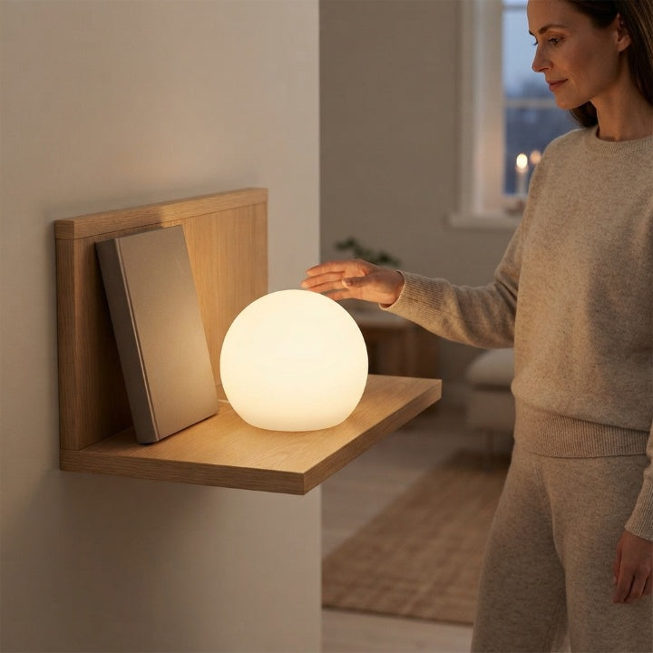 LED-Kugellampe mit 16 Farben und Fernbedienung