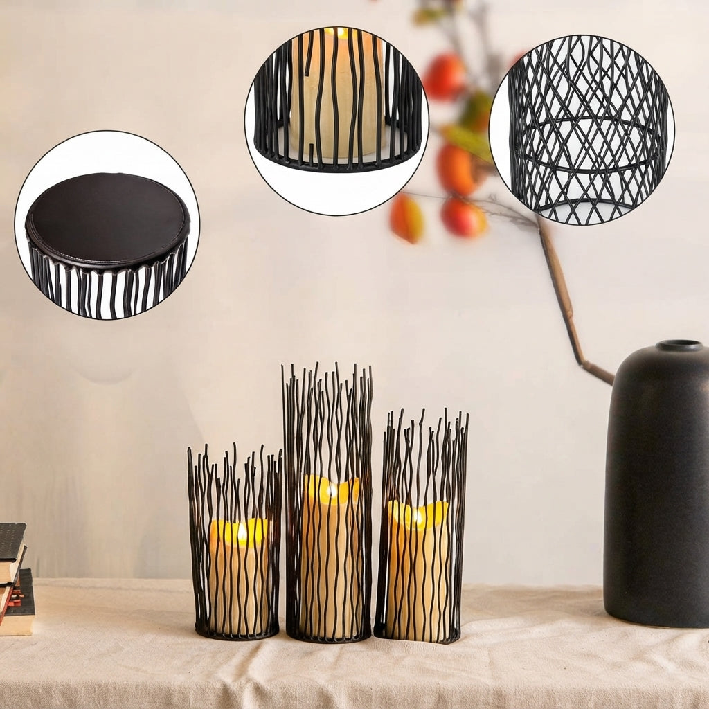 Kerzenhalter Eisen Bohemian Design
