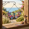 Fensterbild Acryl Mosaik Design – Wetterfest für Garten und Fenster