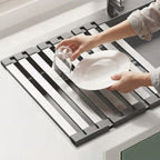 Sink Drain Rack – Heat-Resistant Stainless Steel