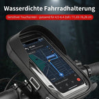 Wasserdichte Fahrrad Handyhalterung – 360° drehbar, Touchscreen-kompatibel, 4,5–6,4 Zoll