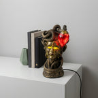 Medusa-Tischlampe mit LED-Beleuchtung