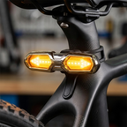 Fahrrad-Blinker mit Fernbedienung - Kabellose LED-Fahrtrichtungsanzeige